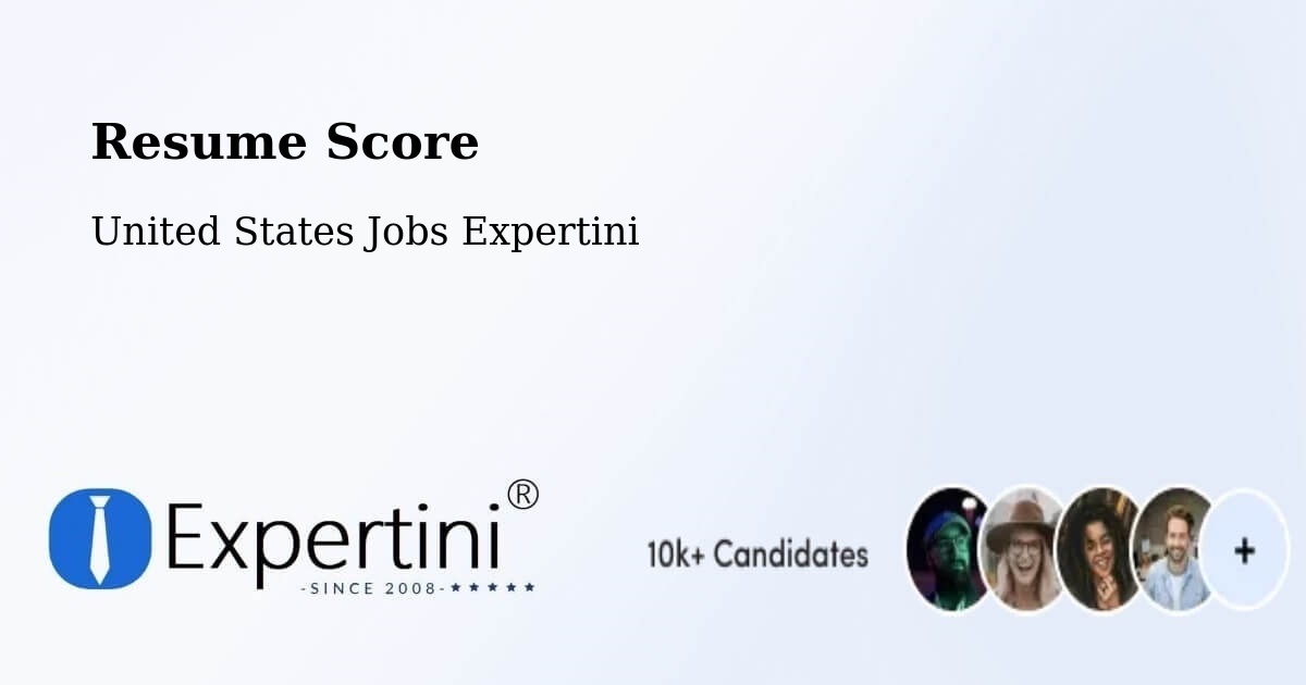 Resume Score & Job Description Match Tool – Lynn - United States Jobs Expertini